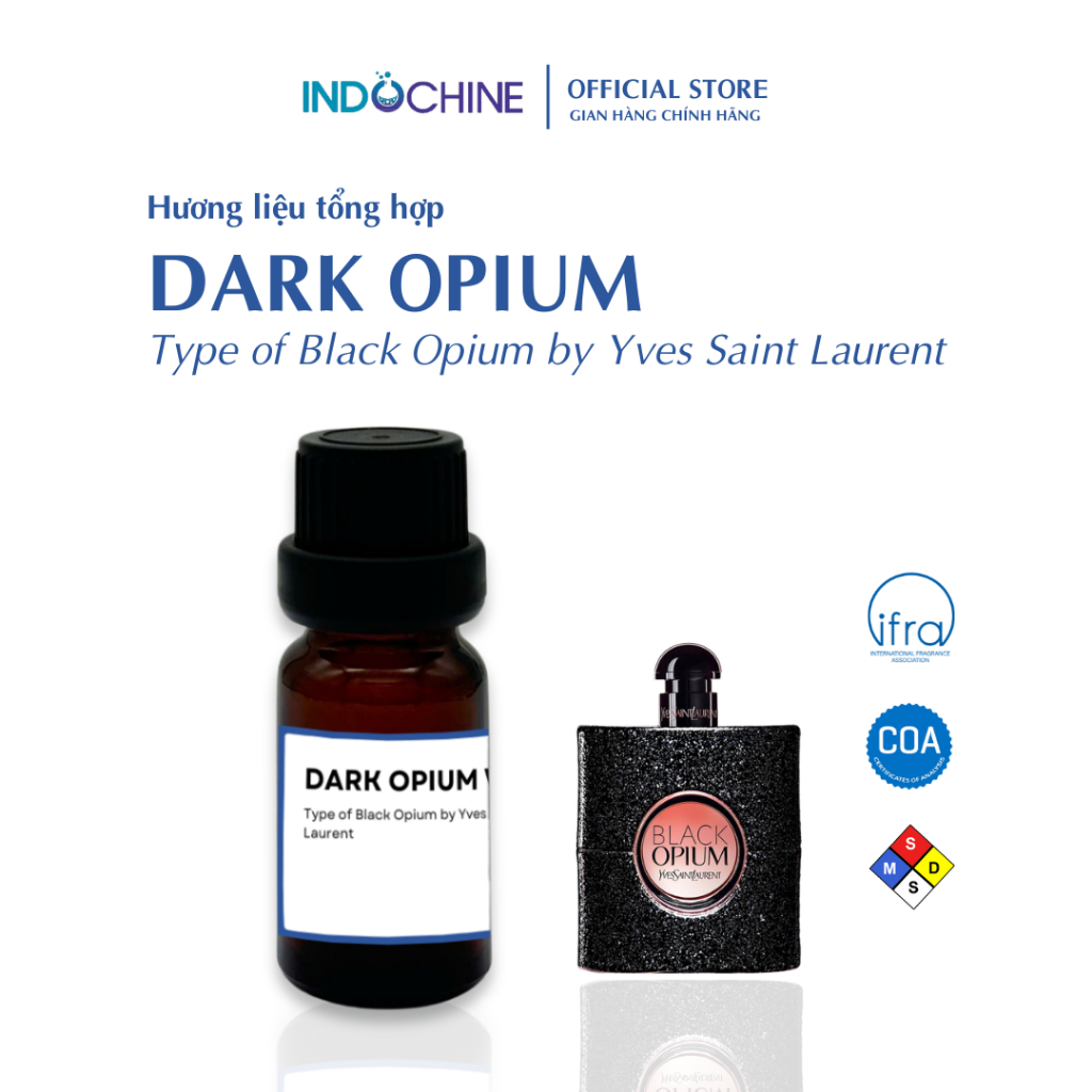 Hương liệu nước hoa DARK OPIUM - Type of Black Opium 10ml, 50ml - Hương liệu tổng hợp