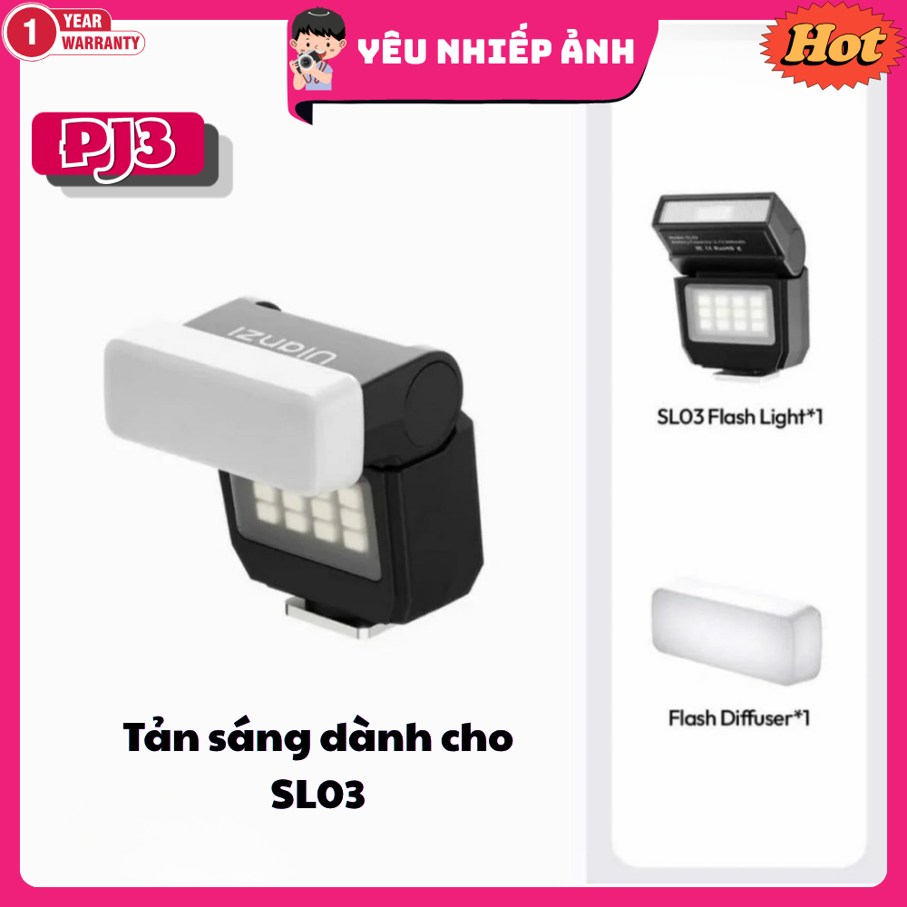 ULANZI PJ3 SL03 Softbox - Tản sáng dành cho SL03 - Hàng chính hãng