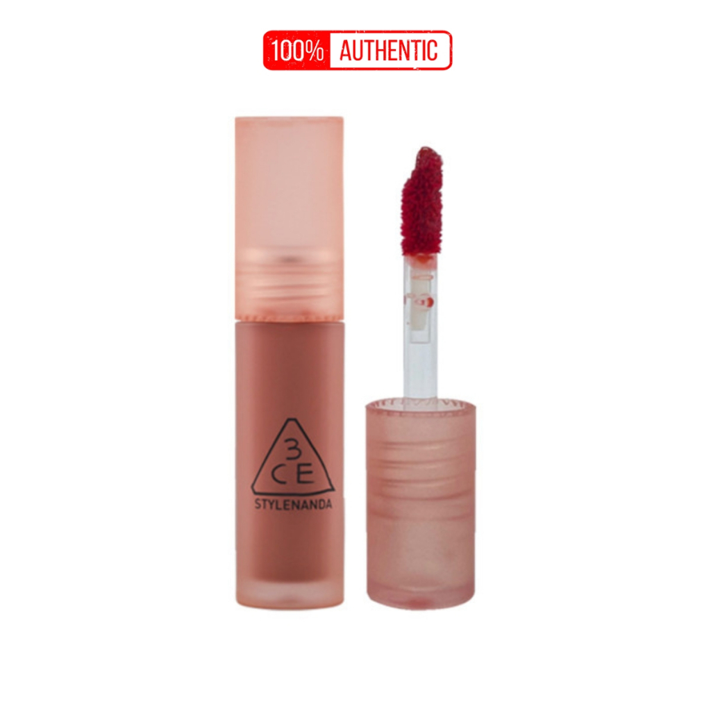 Son Kem Lì 3CE Mini Blur Water Tint Laydown 1.5g Màu Nâu Cam Cháy Fullbox