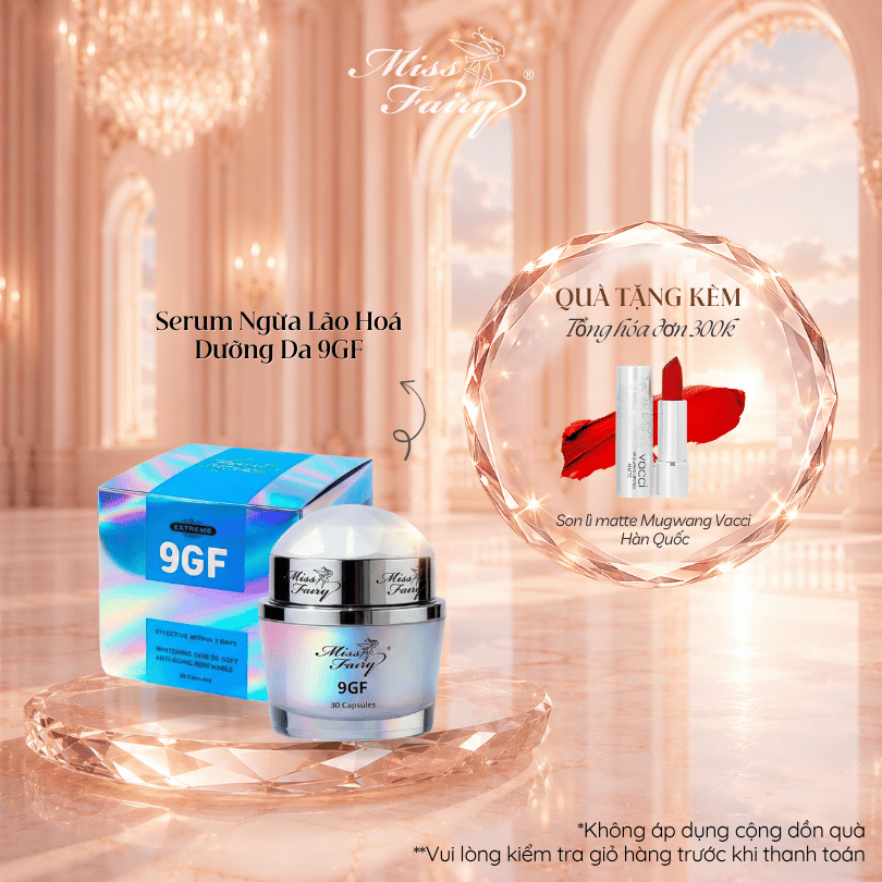 Viên nang dưỡng trắng da 9GF Miss Fairy