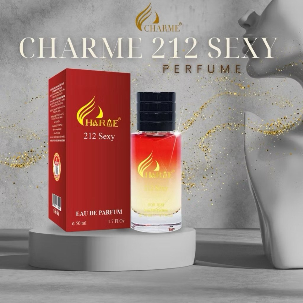 NƯỚC HOA NAM CHARME 212 SEXY 50ML - NƯỚC HOA NAM HOT 2026