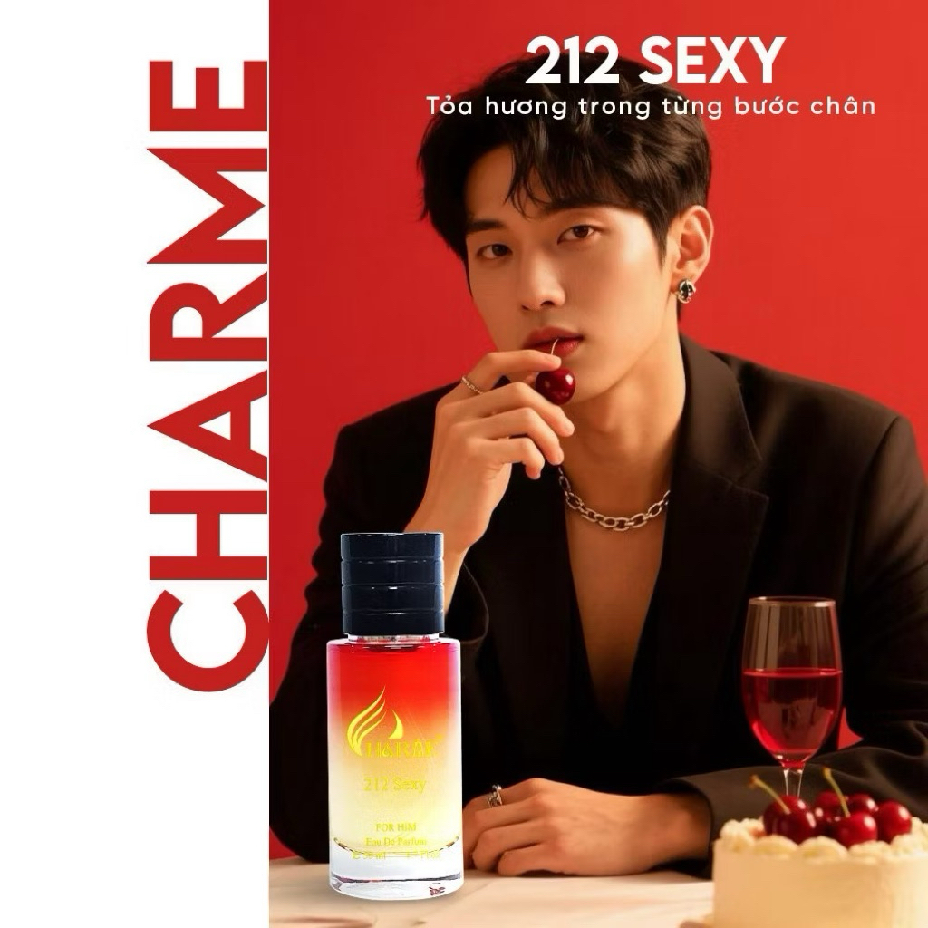 NƯỚC HOA NAM CHARME 212 SEXY 50ML - NƯỚC HOA NAM HOT 2026