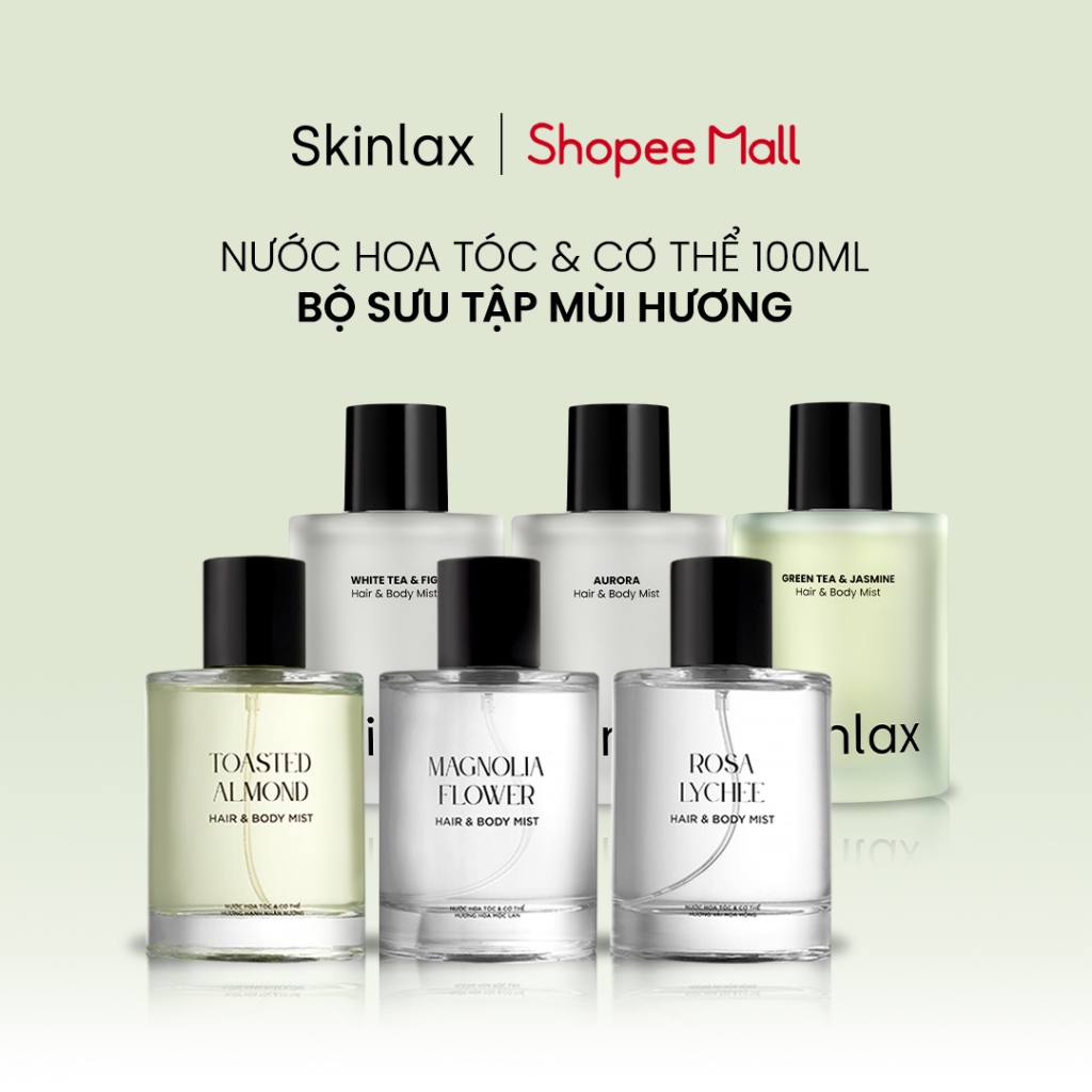 Nước Hoa Tóc & Cơ Thể - Hair & Body Mist SKINLAX 100ml