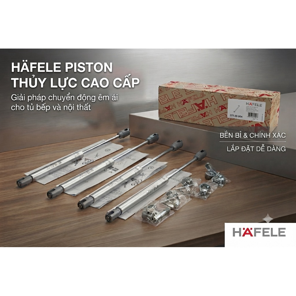 PISTON Thuỷ Lực Hafele ,Tay Đẩy Cánh Tủ Hafele