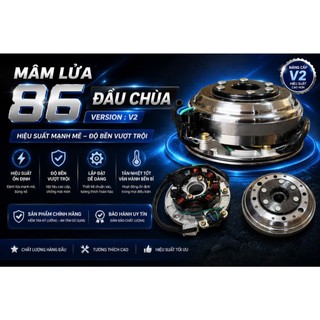 Bộ lửa 86 VỚT QUA LĂNG V2 cho ae 67 wave dream cup chaly ̣̣ ( hệ máy 4 lỗ )
