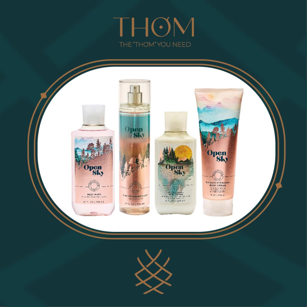 OPEN SKY | Xịt Thơm Toàn Thân Body Mist