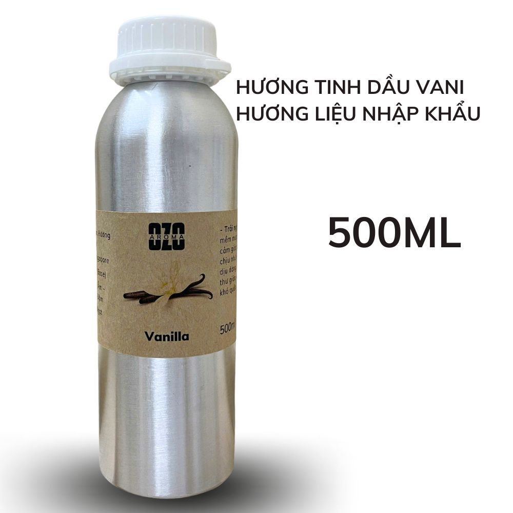 Hương Tinh Dầu Vani - Ozo Aroma - Hương Liệu Nhập Khẩu - Thơm Ngọt Béo