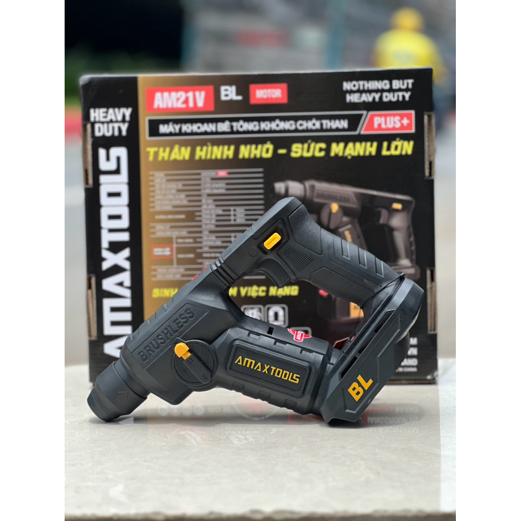 MÁY KHOAN BÊ TÔNG DÙNG PIN AMAXTOOLS A3CN12SM PLUS