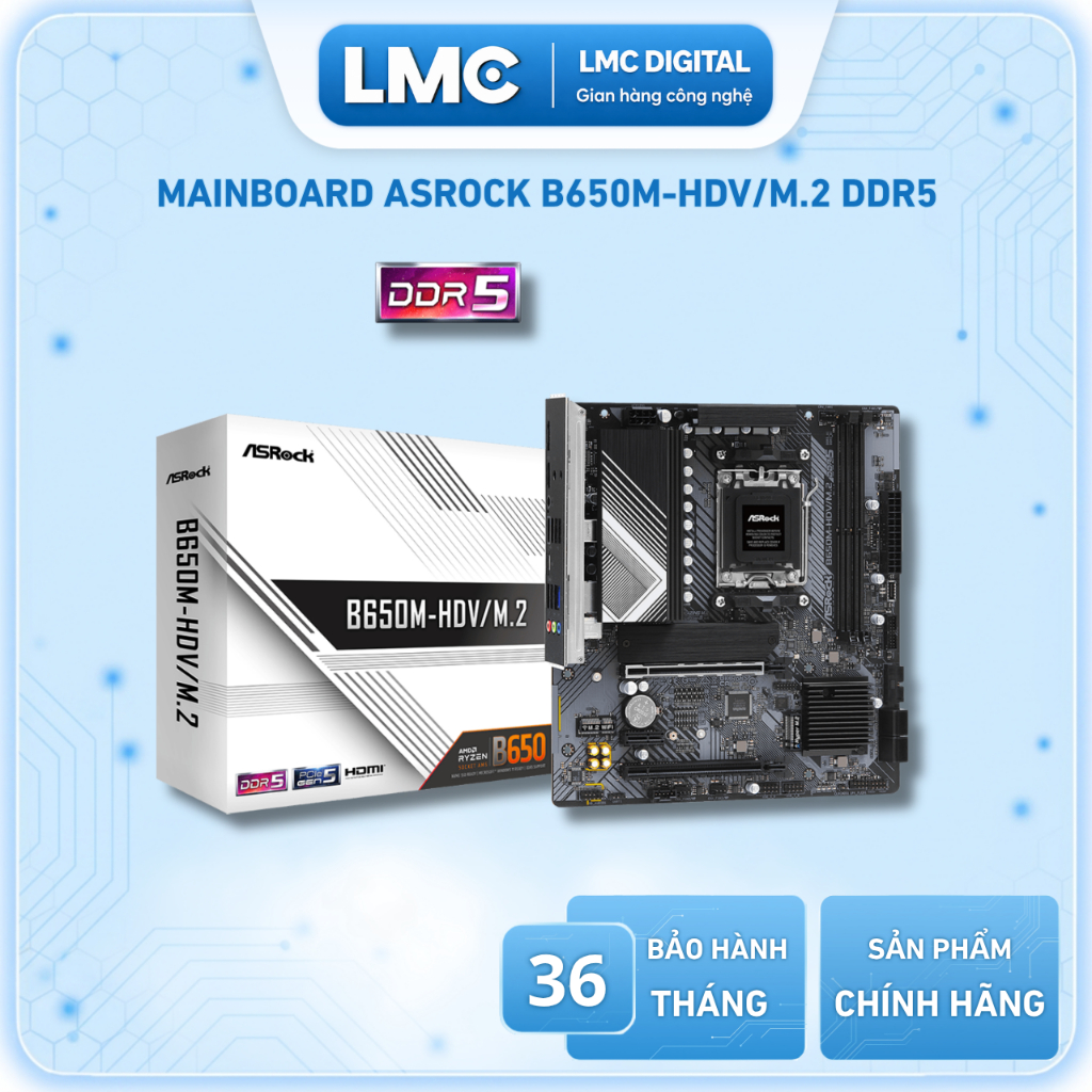 Mainboard ASRock B650M-HDV/M.2 DDR5