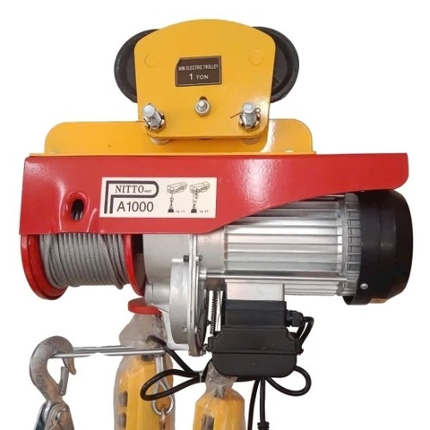 Tời điện NITTO PA400 30m 100-200kg 220V nhanh