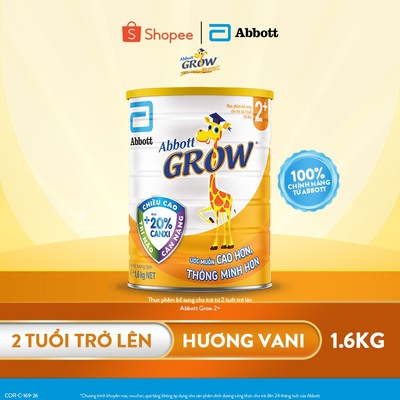 [KOL LIVE] Sữa bột Abbott Grow 2+ loại 1.6kg