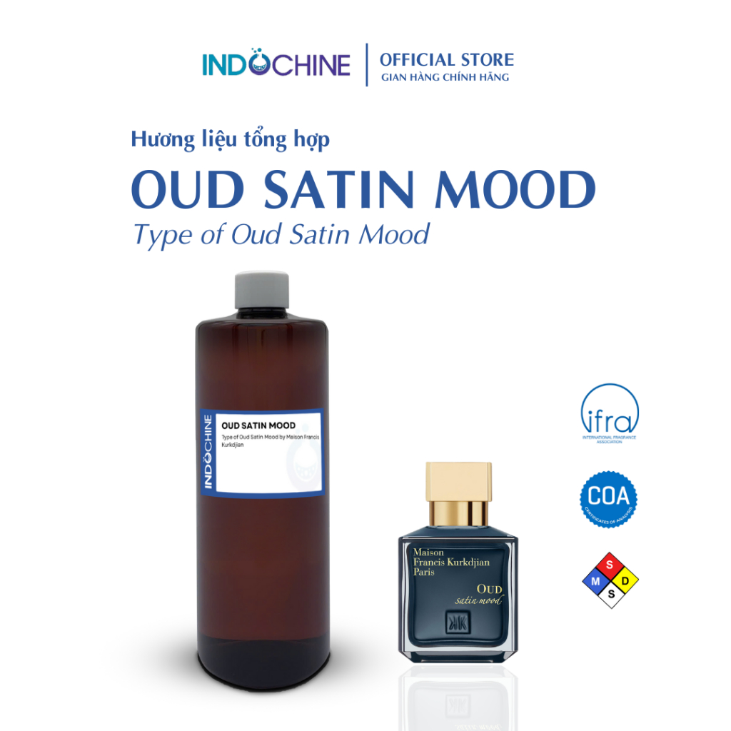 Hương liệu nước hoa OUD SATIN MOOD 100ml, 500ml - Type of Oud Satin Mood by Maison Francis Kurkdjian