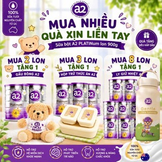Sữa a2 platinum úc hộp 400g/900g số 1,2,3,4 cho bé phát triển toàn diện