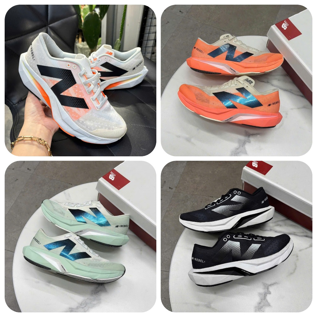 Giày chạy bộ New Balance Fuelcell Rebel v4 ‘Hot Mango’ - MFCXCO4