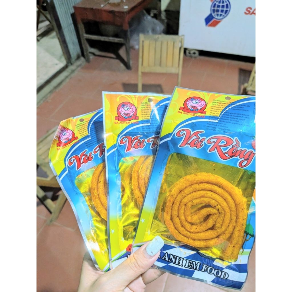 Combo snack vòi rồng nhà Ba anh em food