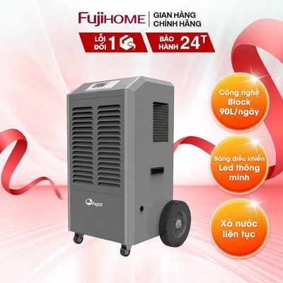 Máy hút ẩm công nghiệp thế hệ mới FUJIE HM-90EC - Hiệu suất mạnh mẽ, vận hành chuyên nghiệp