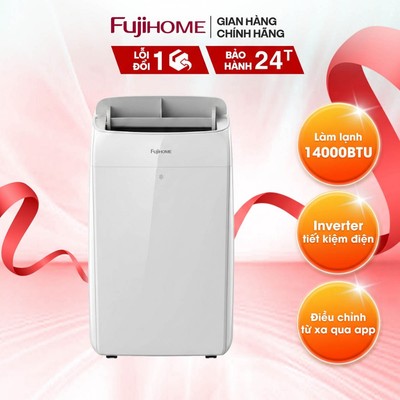 Điều hòa di động thế hệ mới Fujihome PAC14N - Làm mát mạnh mẽ, Cửa gió lớn