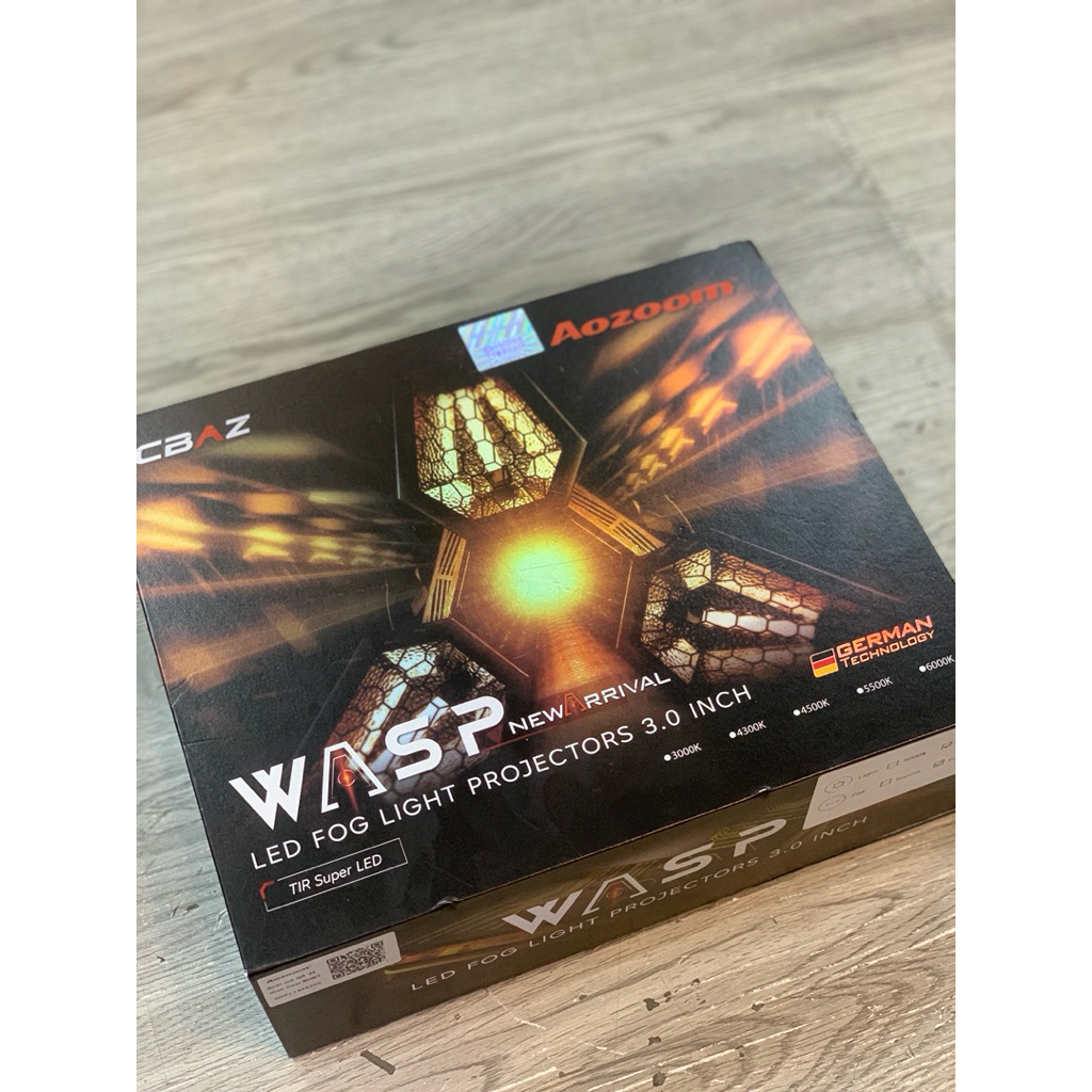Bi gầm Aozoom Wasp 3.0 inch nhiệt 4500K (giá 1 cặp) - H2 Motocare