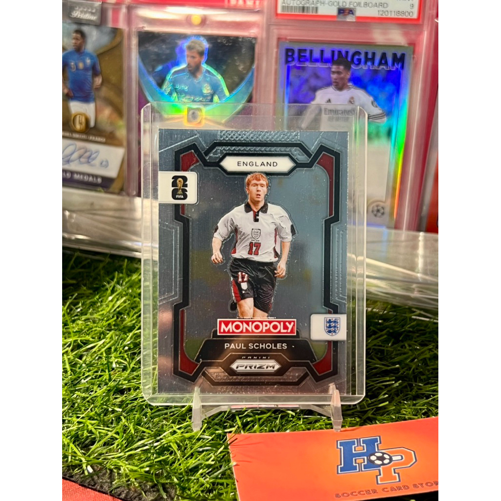 Thẻ bóng đá Paul Scholes Panini Prizm Monopoly Worldd Cup 2026
