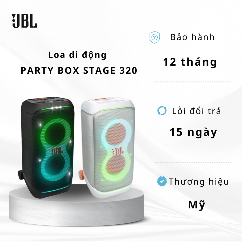 Loa JBL PartyBox Stage 320 - Bảo Hành 12 Tháng
