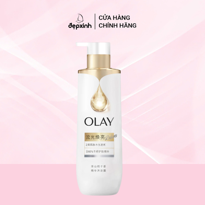 Sữa tắm sáng da Olay Radiance Body Wash Hương Hoa Dành Dành Kiêu Sa 500g