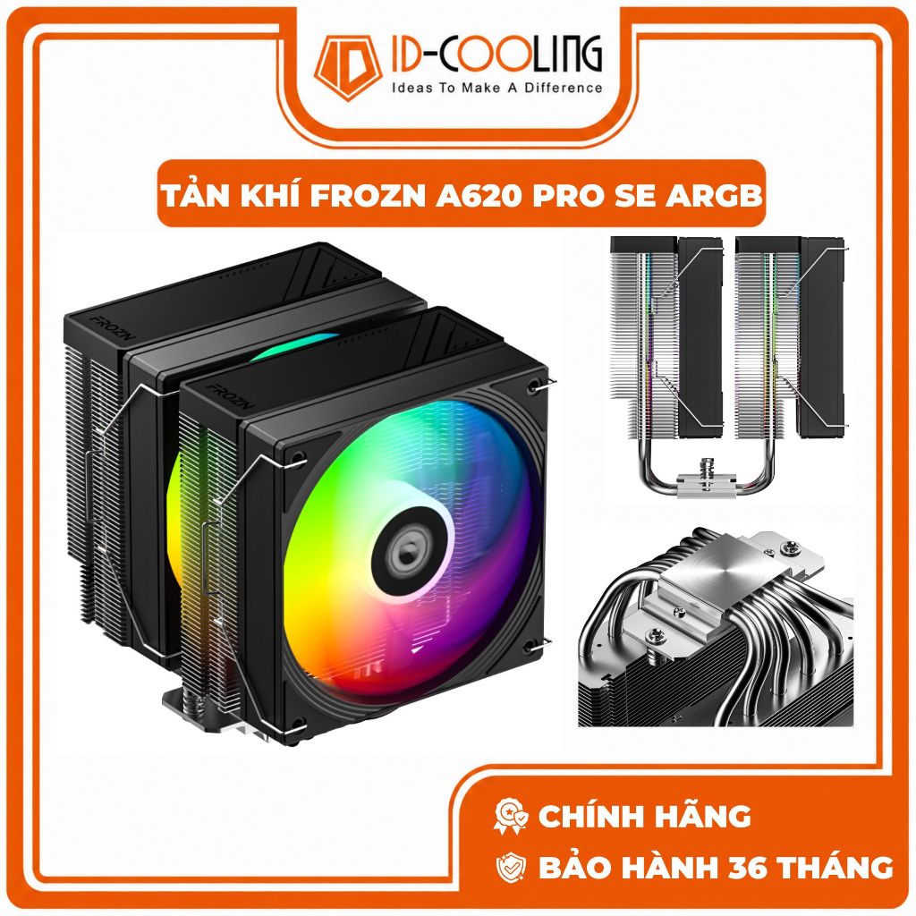 TẢN NHIỆT KHÍ ID-COOLING FROZN A620