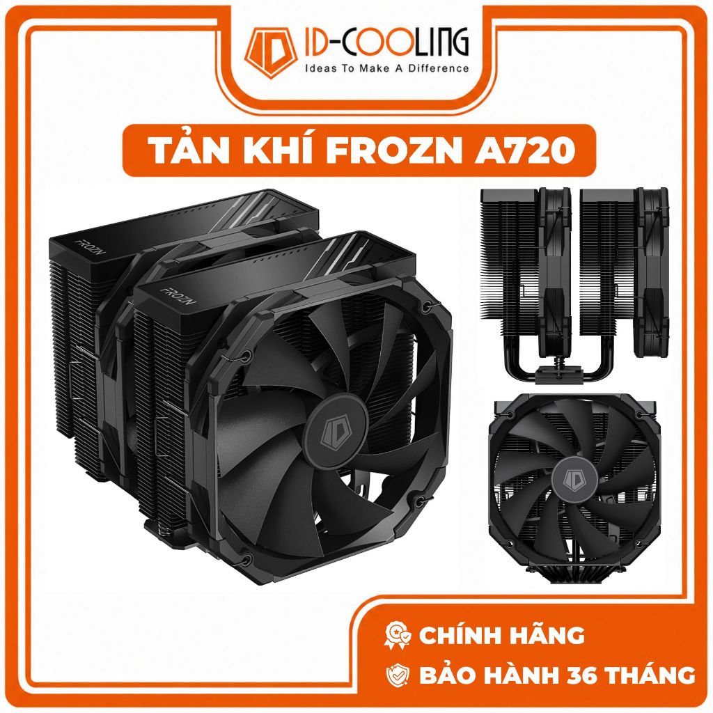 TẢN NHIỆT KHÍ ID-COOLING FROZN A720 BLACK