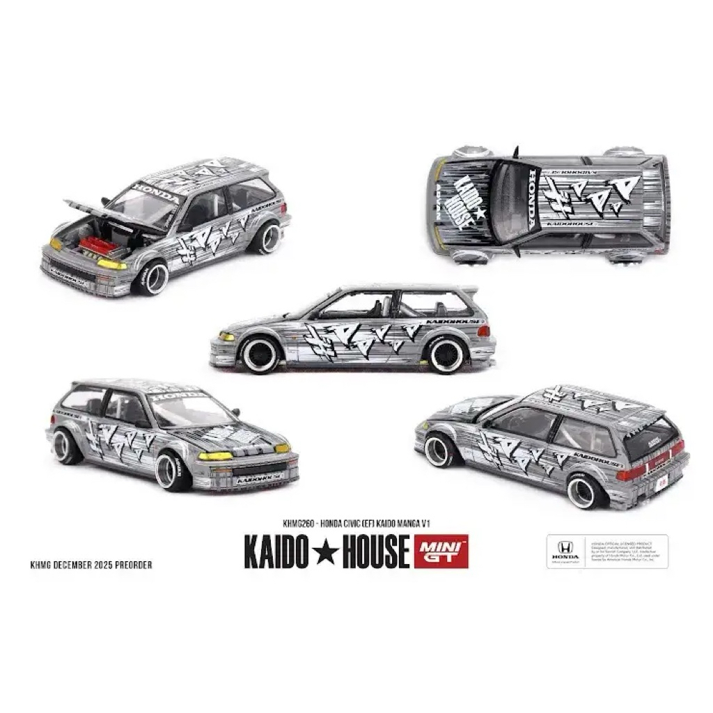 mohinhxeps-1/64_ Kaido House #260 Honda Civic (EF) Kaido Manga V1