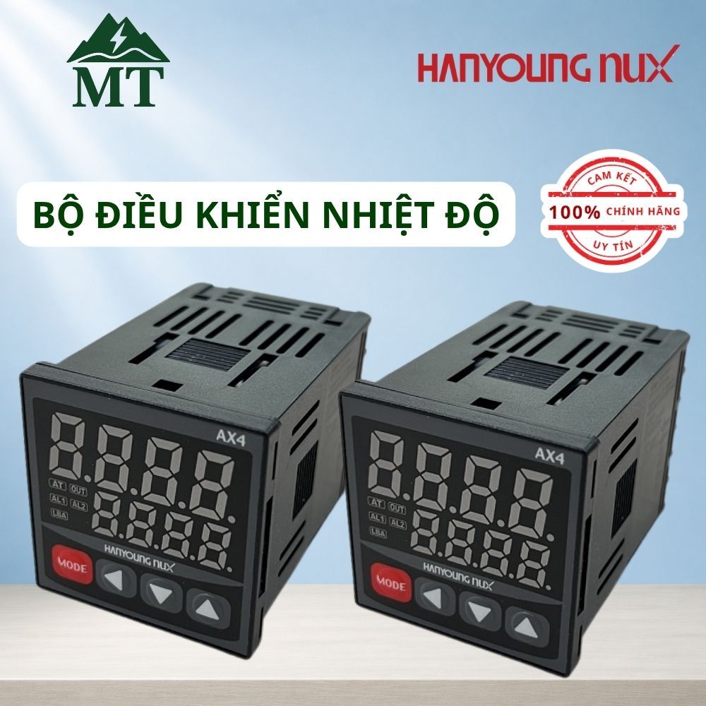 Bộ Điều Khiển nhiệt độ AX4-1A, AX4-2A. AX4-3A. AX4-4A Hanyoung size 48x48 - Chất lượng 100%
