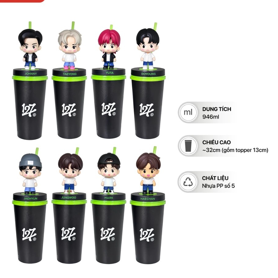 Ly nước NCT 127 CGV