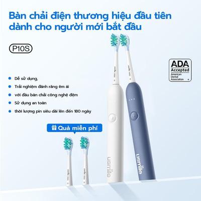 【New launch】Bàn chải điện sóng âm thông minh usmile P10S Bàn chải đánh răng điện thông minh - Bảo hành 12 tháng