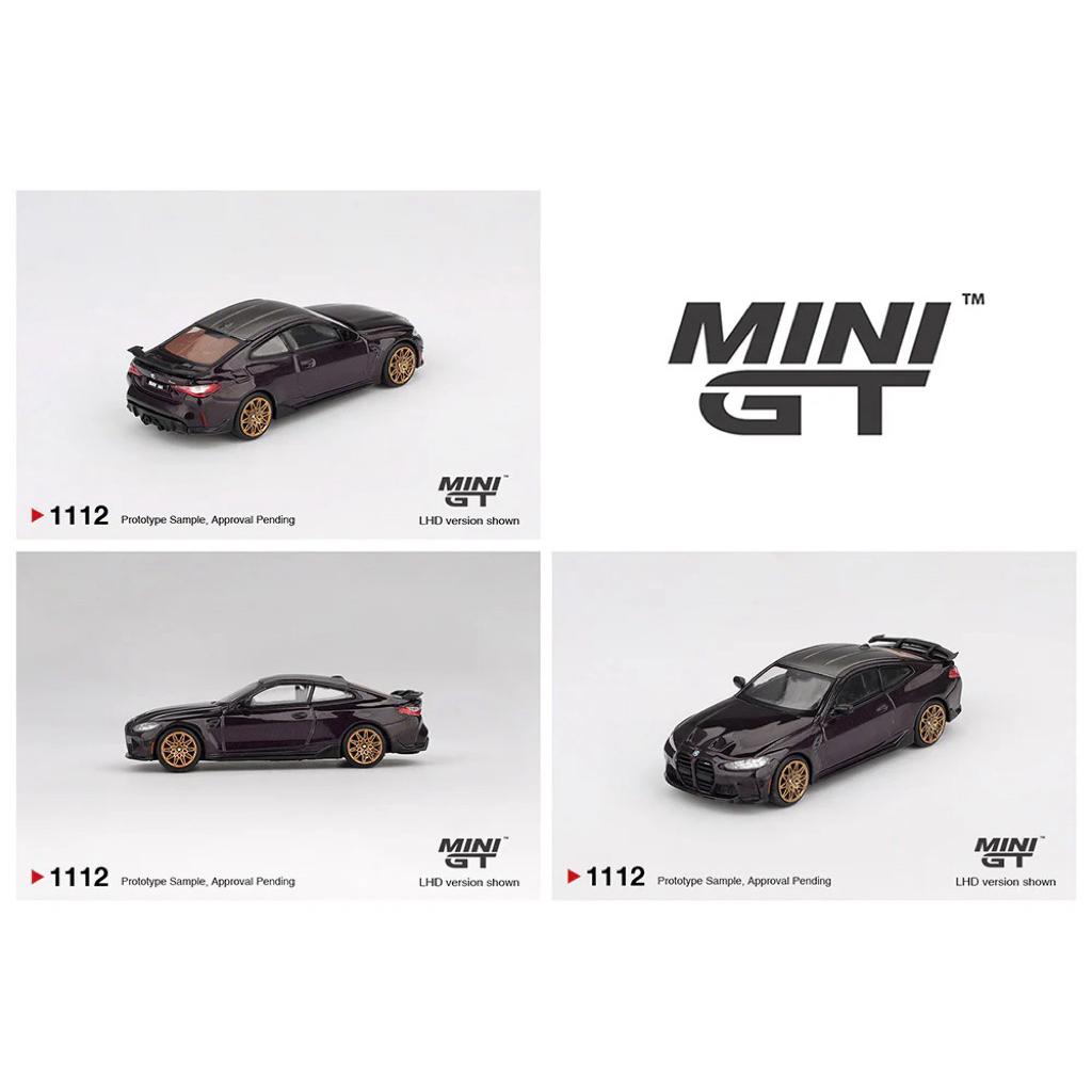 mohinhxeps-1/64_ Mini GT- #1112 BMW M4 M-Performance (G82) – Daytona Violet