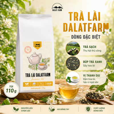 Trà Lài DalatFarm - Túi 110g