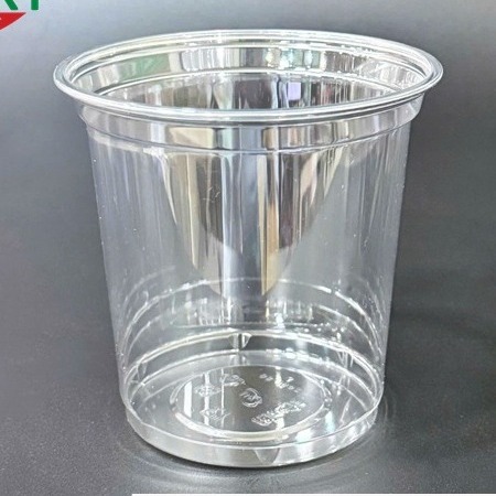 50 LY NHỰA UKP PET LÙN 98 – 16OZ (500ML) FORM LÙN DÀY ĐỰNG MATCHA, SINH TỐ, NƯỚC ÉP