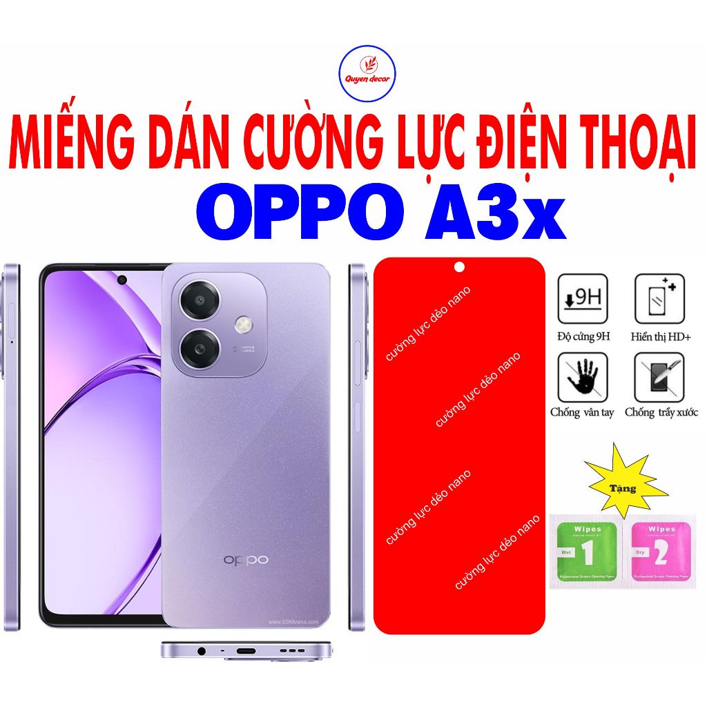 Cường lực dẻo cho điện thoại OPPO A3x