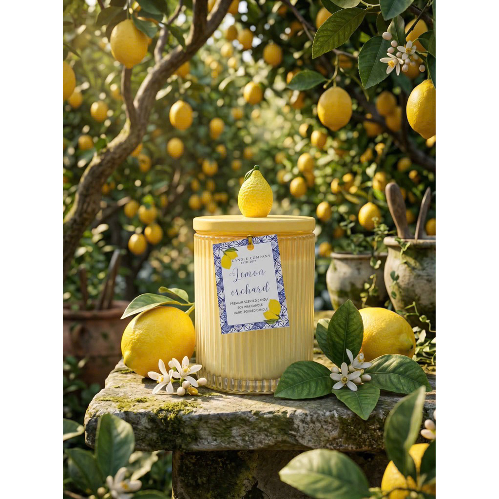 Nến thơm mùi Lemon orchard