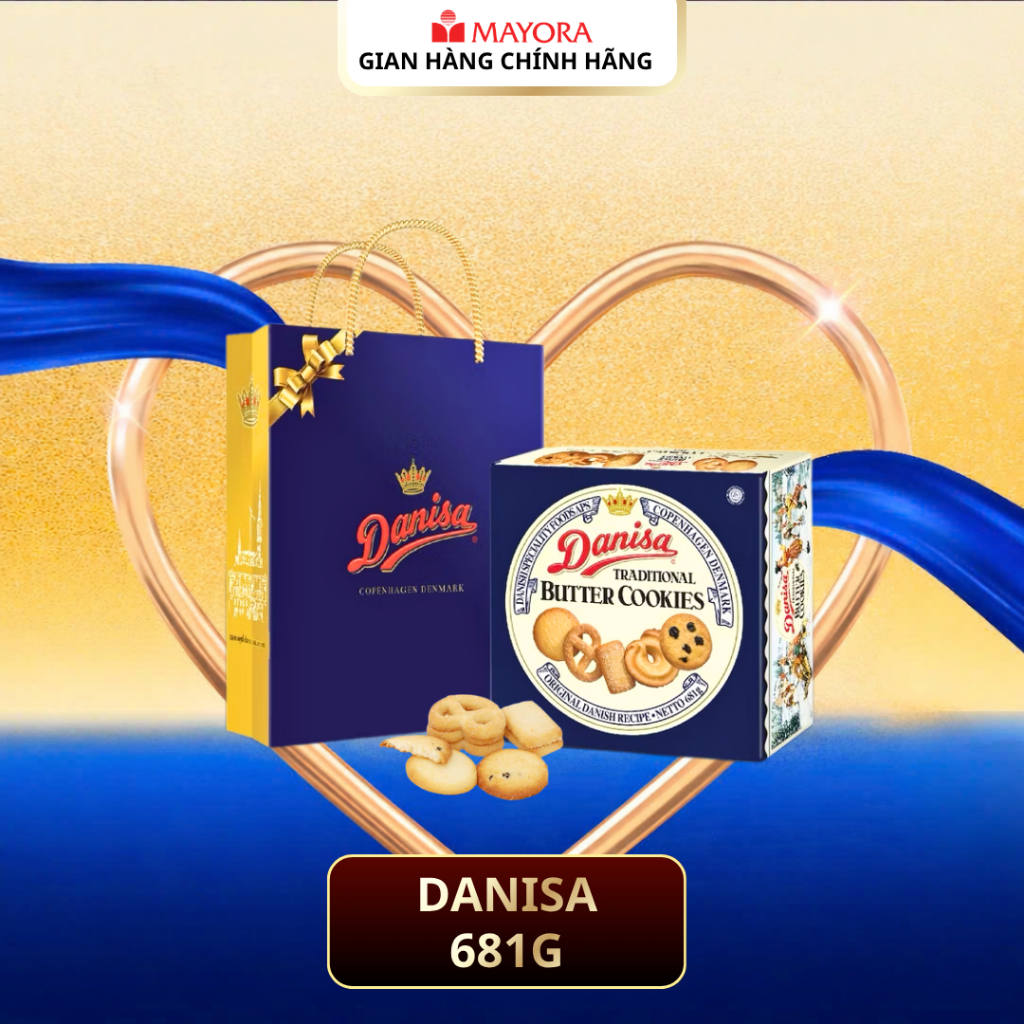 Bánh Quy Bơ Mayora Danisa 681G
