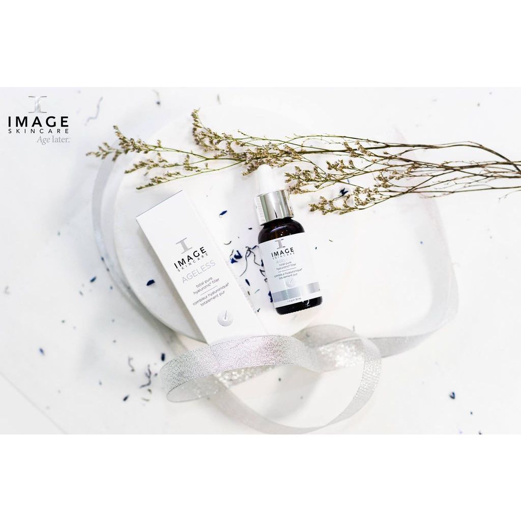 Serum HA IMAGE Skincare cấp nước & dưỡng ẩm cho da AGELESS Total Pure Hyaluronic 6 Filler 30ml