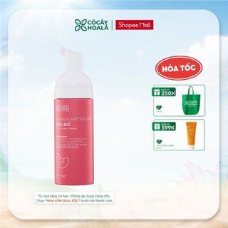 [HỎA TỐC] Sữa Rửa Mặt Tạo Bọt Cỏ Cây Hoa Lá Đậu Đỏ Giúp Làm Sạch Dịu Nhẹ 150g (Dành Cho Mọi Loại Da)
