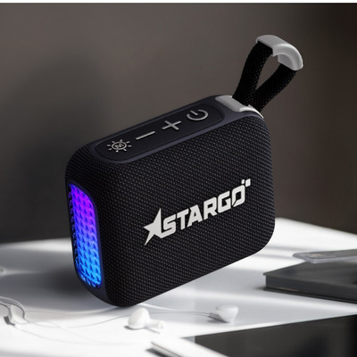 [QUÀ TẶNG] Loa Bluetooth StarGO Go Mini, tích hợp màng loa 45mm, hiệu ứng đèn Led RGB, Bluetooth 5.3