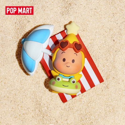 POP MART POP BEAN Island Vacation Series Fridge Magnet - Whole Set