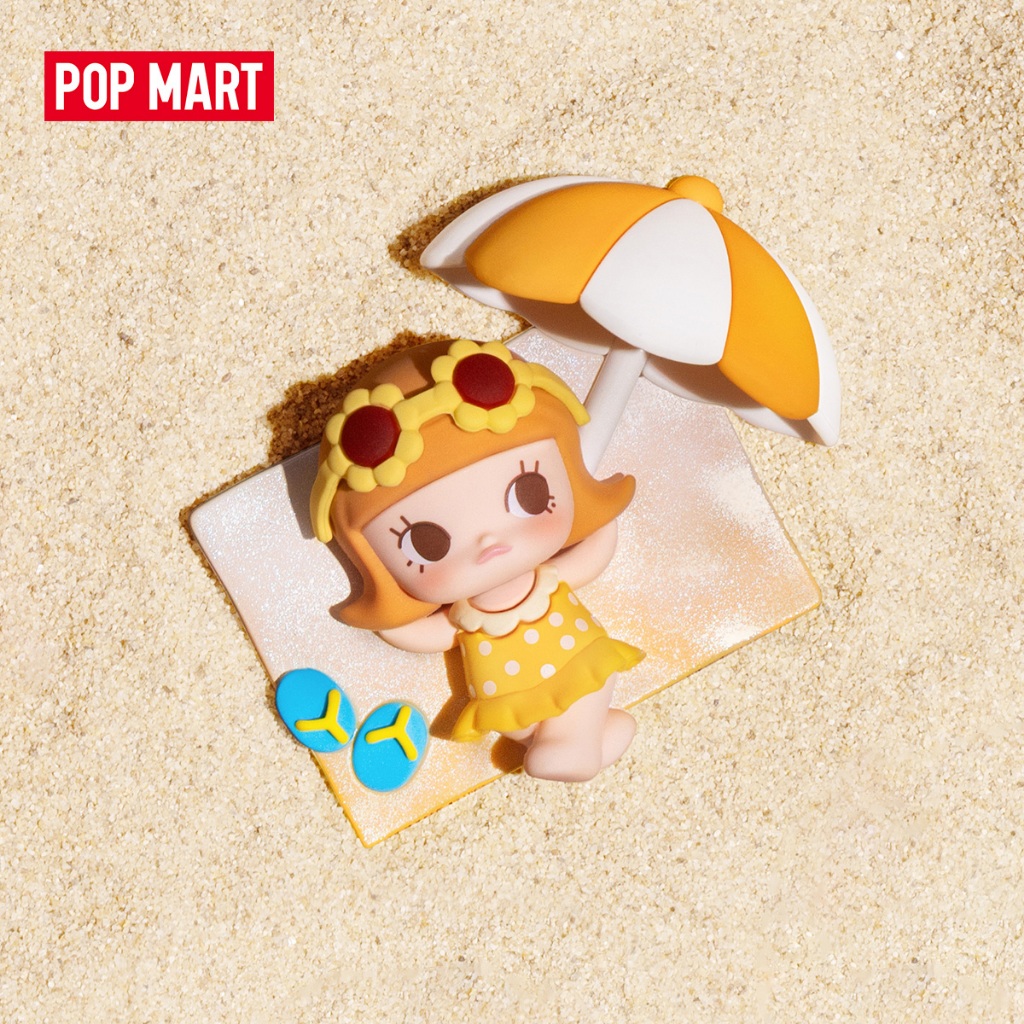 POP MART POP BEAN Island Vacation Series Fridge Magnet - Single Box