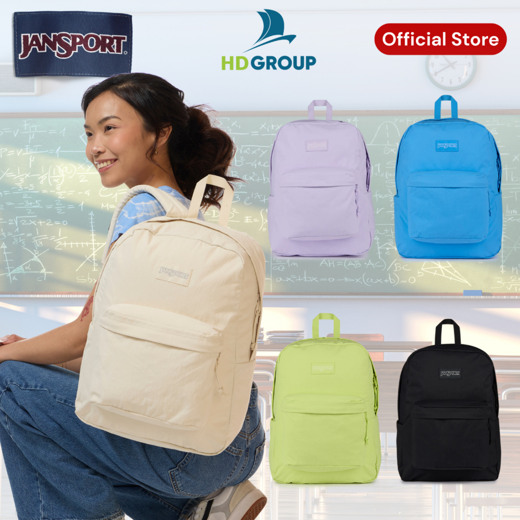 Balo Jansport (USA) SuperBreak Plus FX 26L chính hãng, chất liệu nylon nhẹ, ngăn đệm laptop 15 inch 
