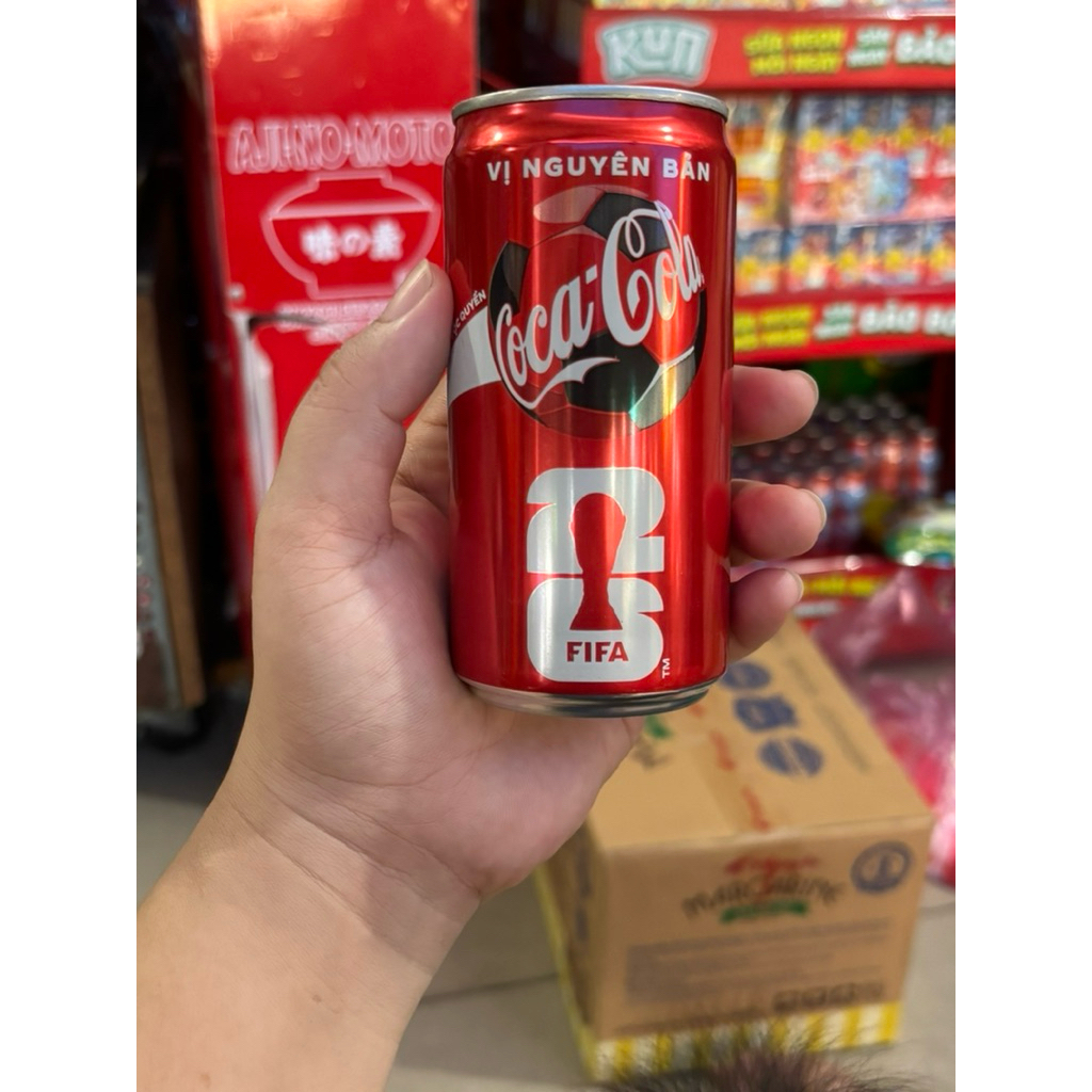( COCA MINI )THÙNG 24 LON COCA COLA 235ML