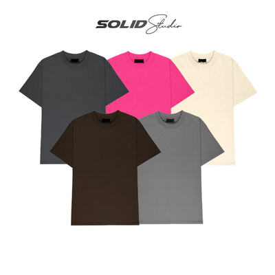 Áo Thun Trơn Oversize Solid Studio Local Brand Unisex Nam Nữ - TS65