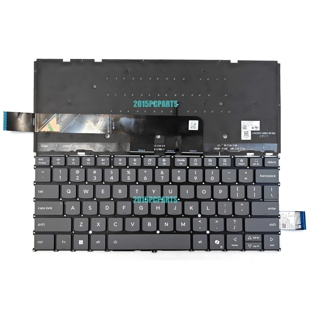 BÀN PHÍM [ZIN] Lenovo Yoga Slim 7 14AKP10 14ILL10 15IIL9 Pro 7 14ASP10 Keyboard Backlit US