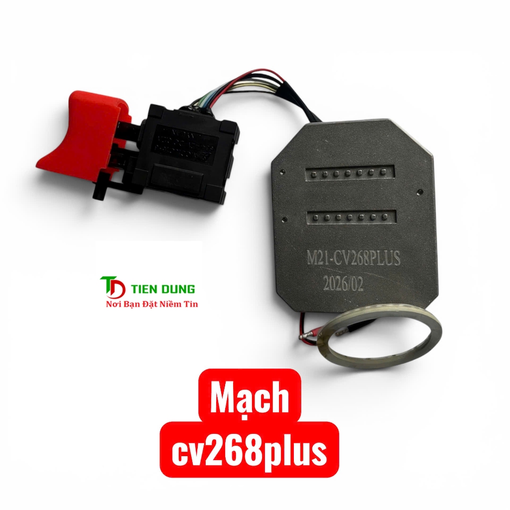 Mạch Và công tắc thay thế cho Máy chuyên vít Dekton M21-CV250Gen3, CV250PLUS, CV268Plus Chính hãng