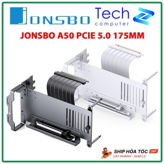 Bộ Dựng VGA JONSBO A50 PCIe 5.0 175mm Hợp Kim Nhôm Vertical GPU Holder Chính Hãng