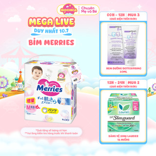 Tã/bỉm quần merries l44/xl38/l50/xxl28/l56/xl50/xxl32_mochica