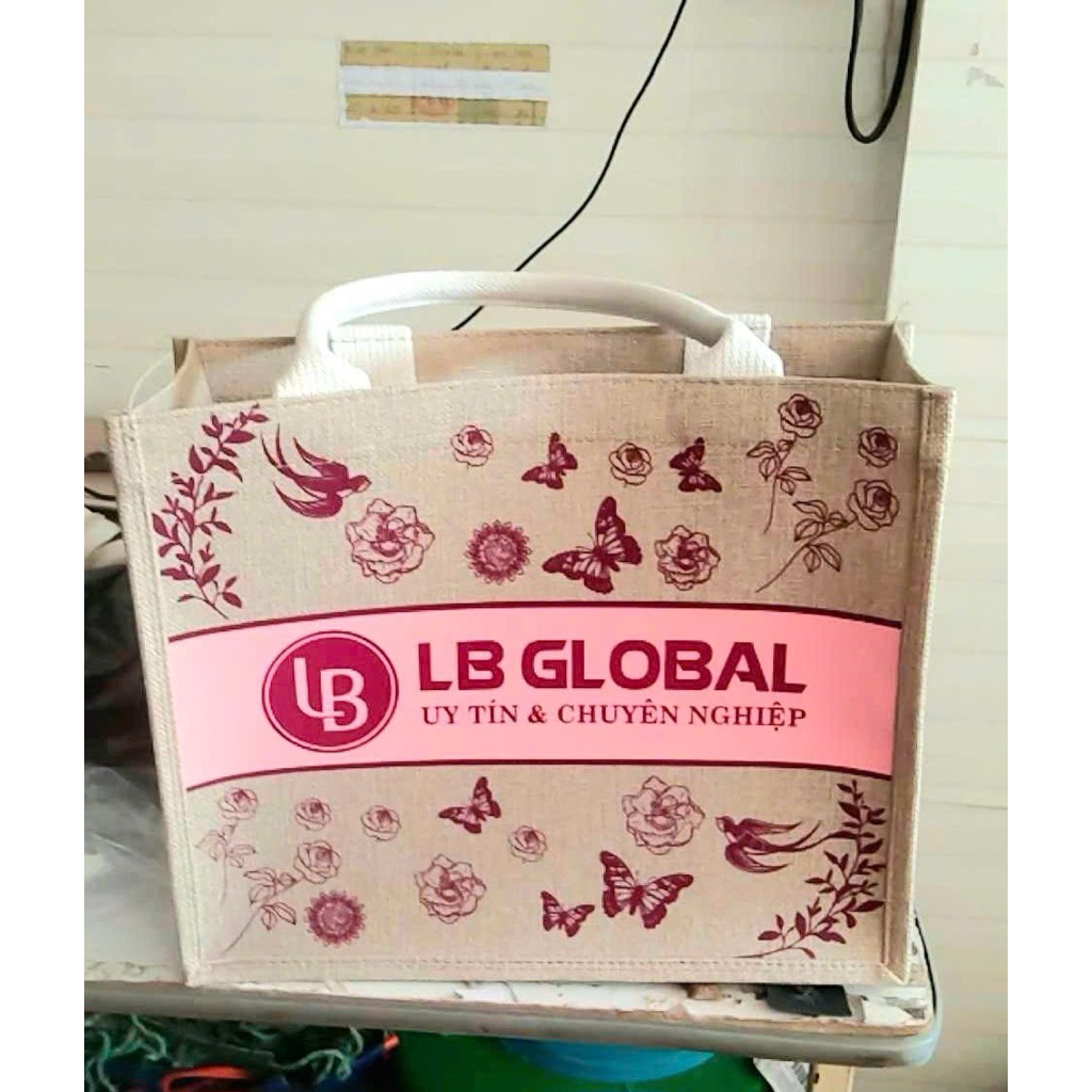 [QUÀ TẶNG] Túi xách chất liệu cao cấp Canvas in logo LB GLOBAL